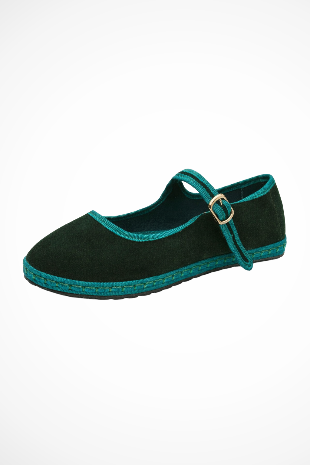 Madalena | Women Round Closed Toe Buckle Strap Mary Jane Ballet Flats