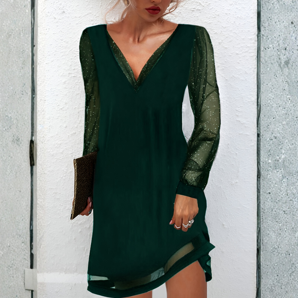 Elowis | Women’s Sustainable Elegant Midi/Maxi Dress