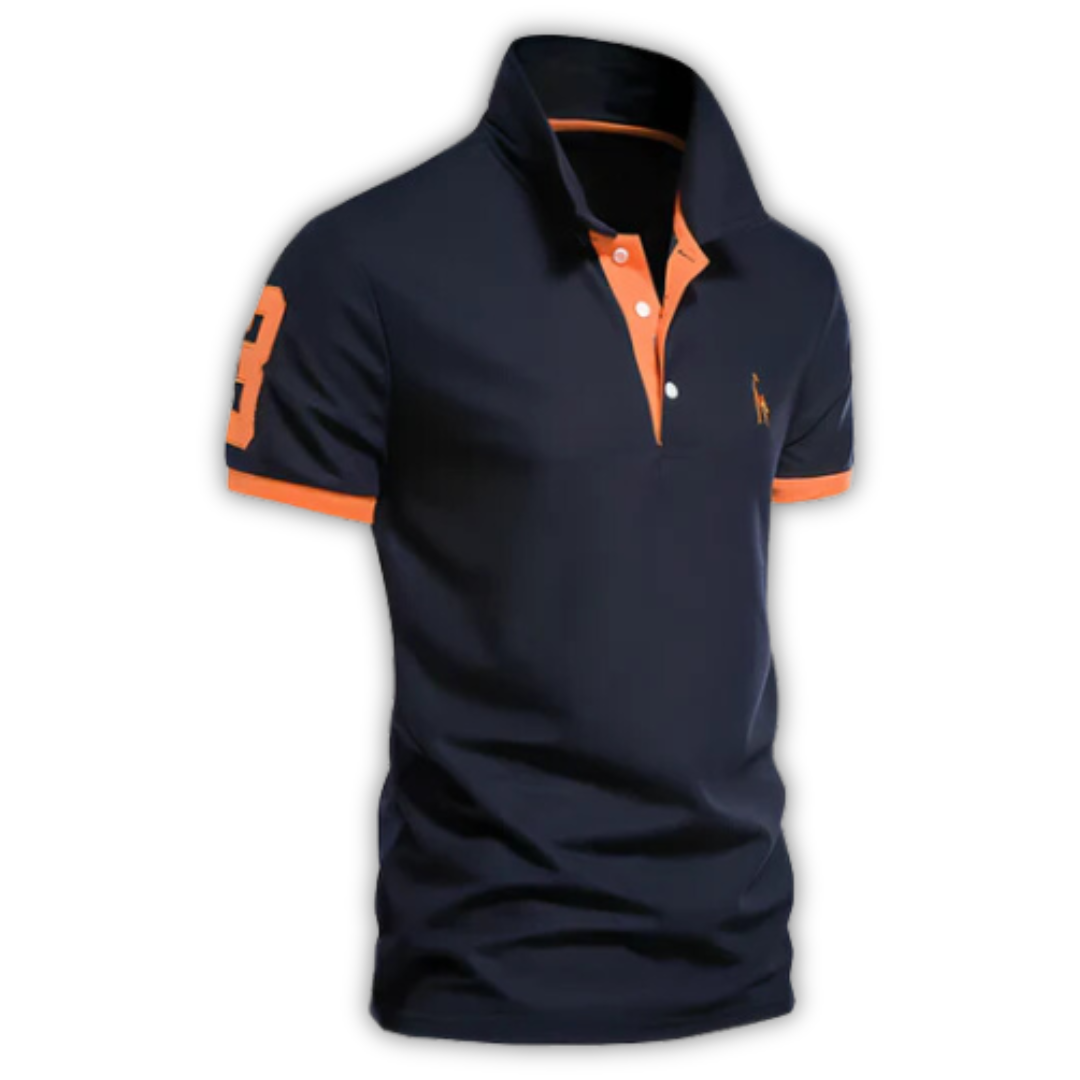 Laurent | Men’s Slim Fit Summer Polo Shirt