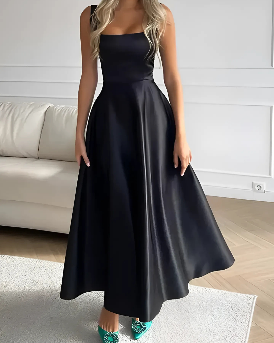 Maxine | Women’s Elegant Sleeveless Maxi Dress