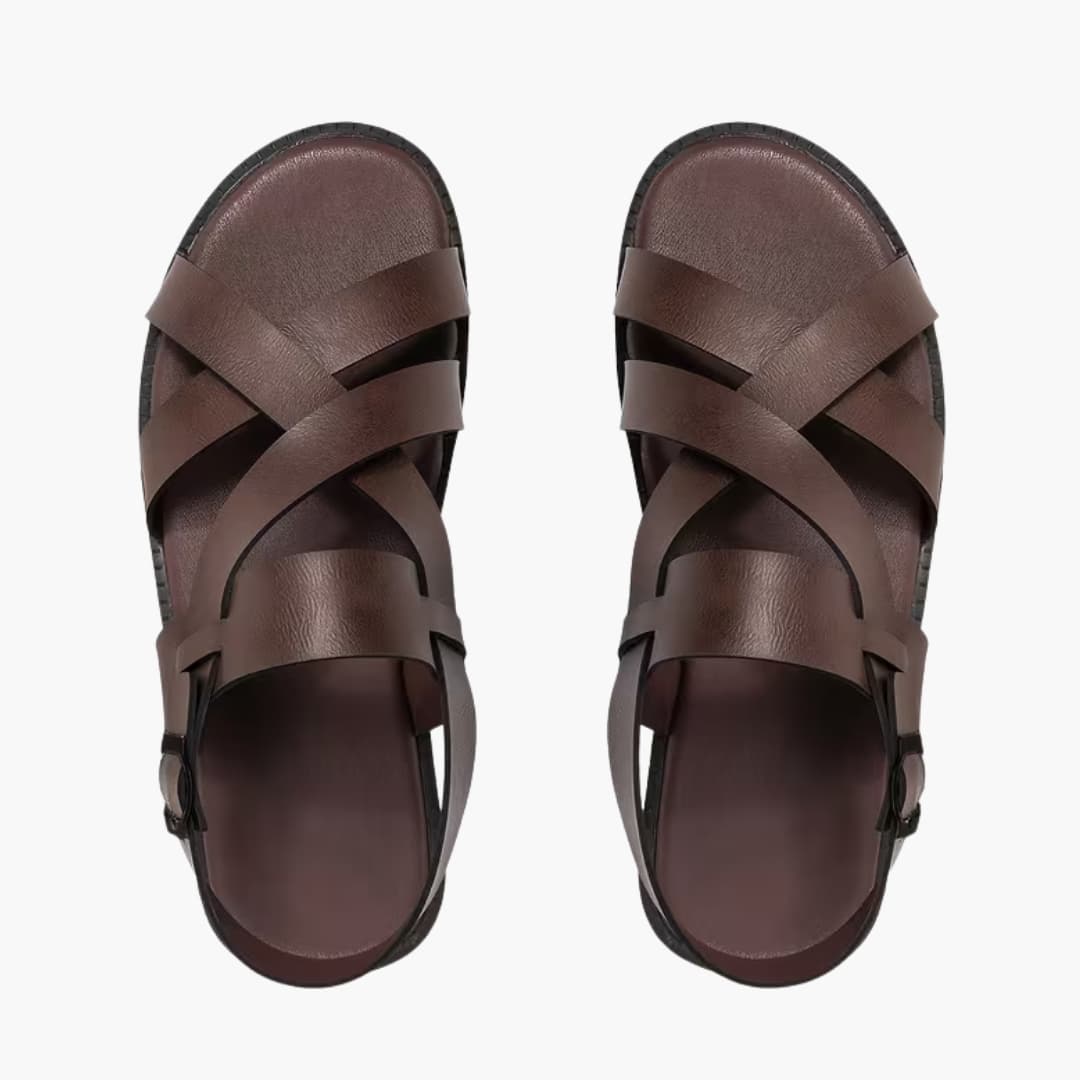 Malcolm | Men's Casual Sandals with Adjustable Strap and Soft Microfiber Lining