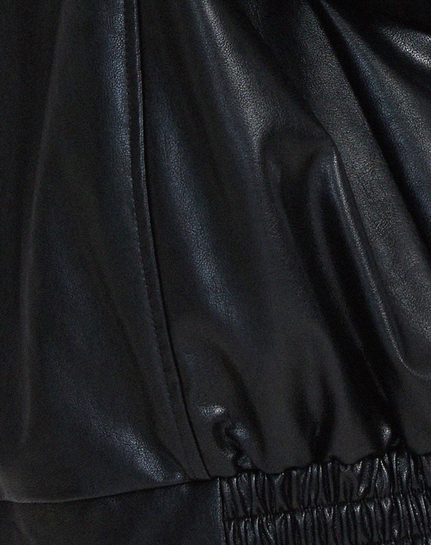 Robbie | Women’s Oversized Leather Bomber Jacket