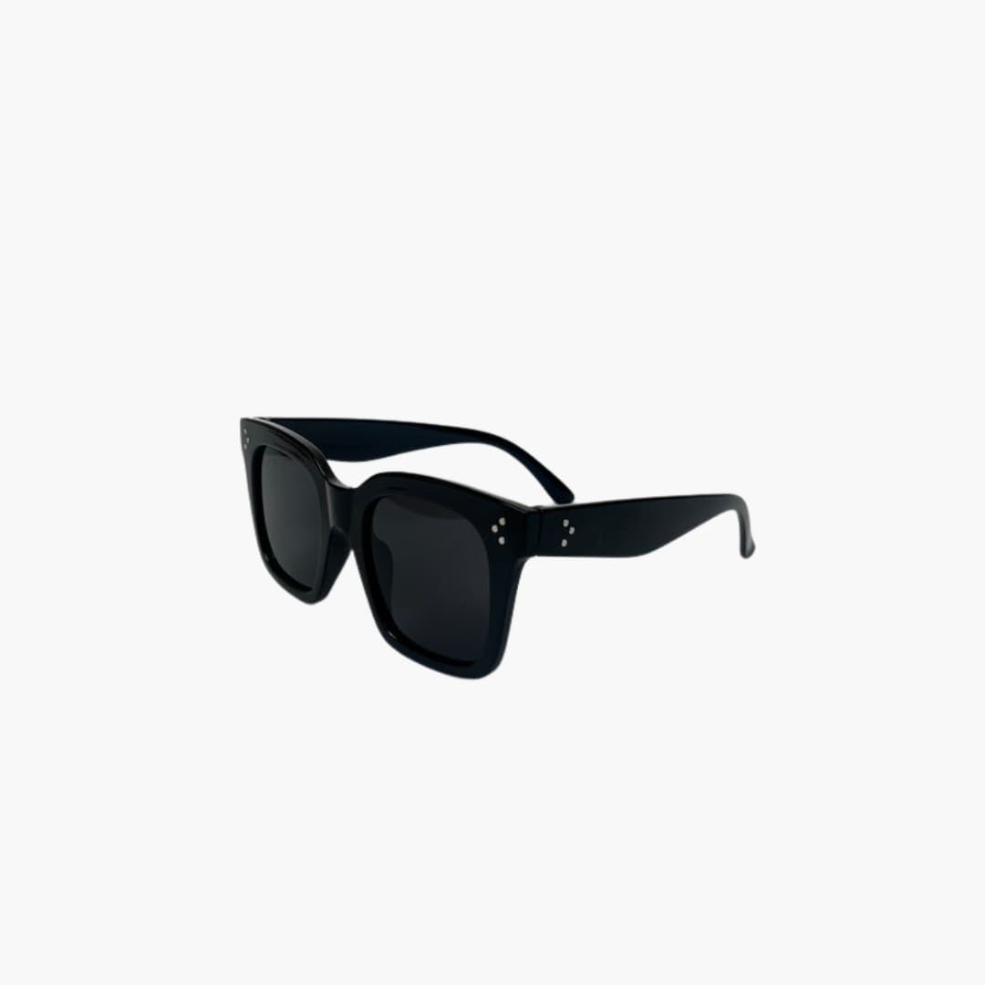 Women's Sunglasses with Square Frame and Stud Details