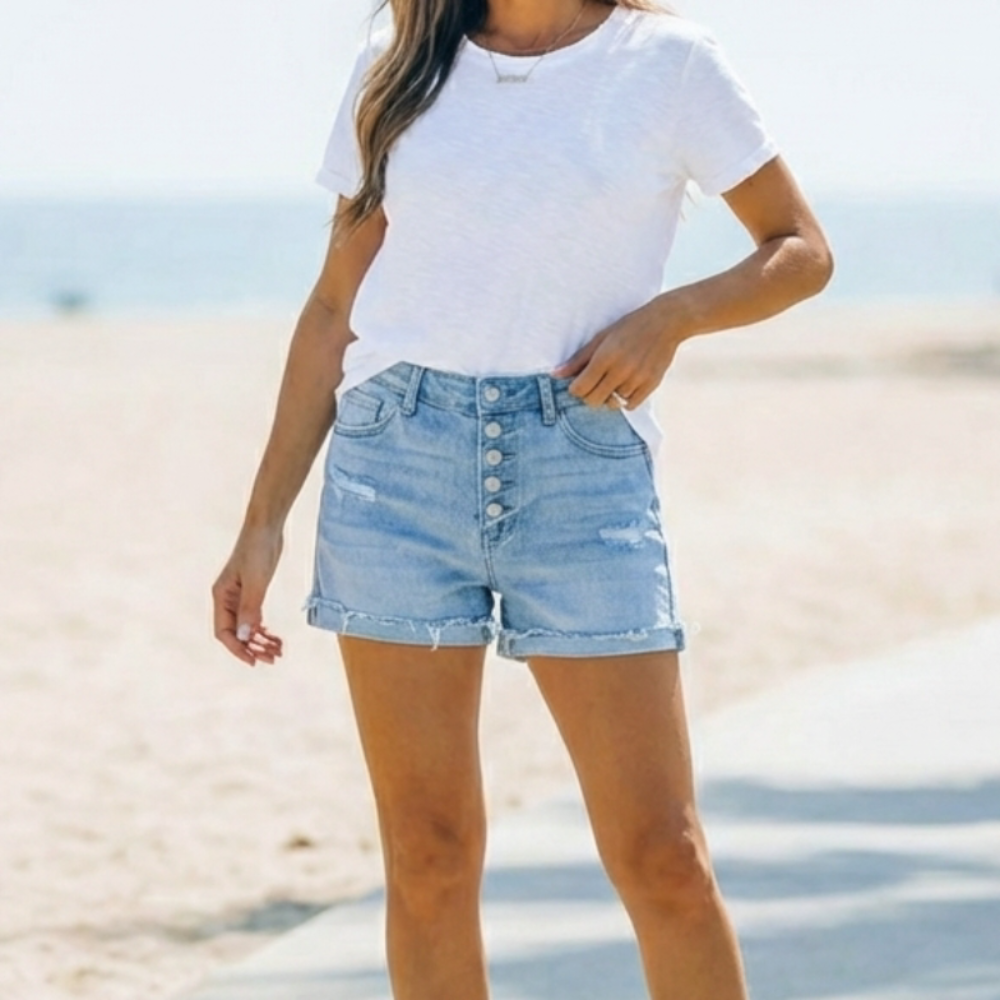 Jackie | Button Fly Women's Shorts