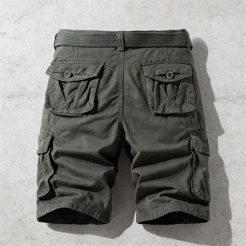 Tommy | Cotton Cargo Shorts