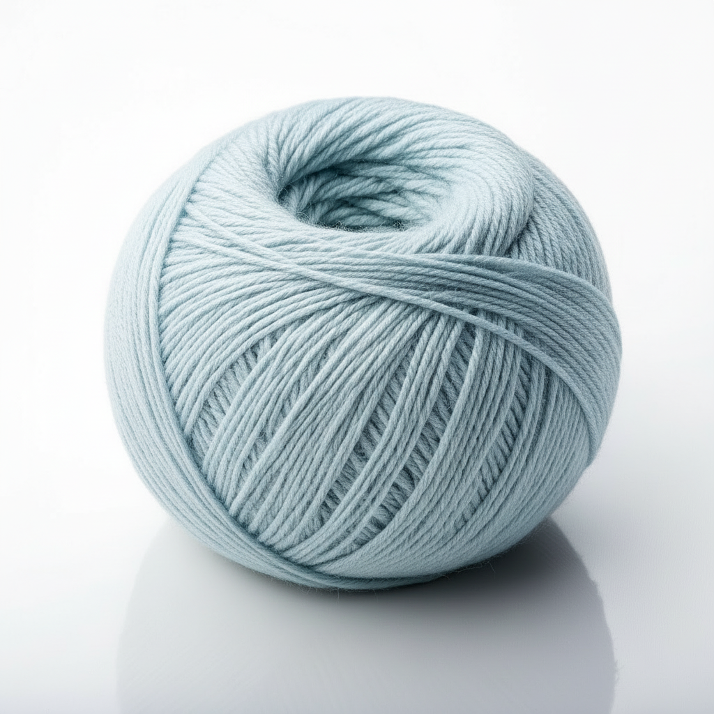 Blue | Light Blue Natural Wool Yarn