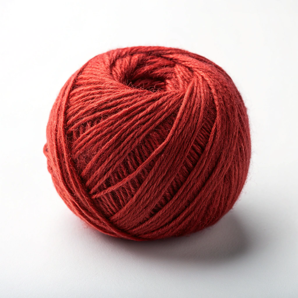 Jules | Red Natural Wool Yarn