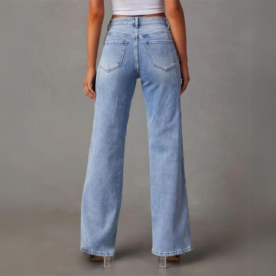 Camilla | Women’s Classic Straight Leg Denim Jeans