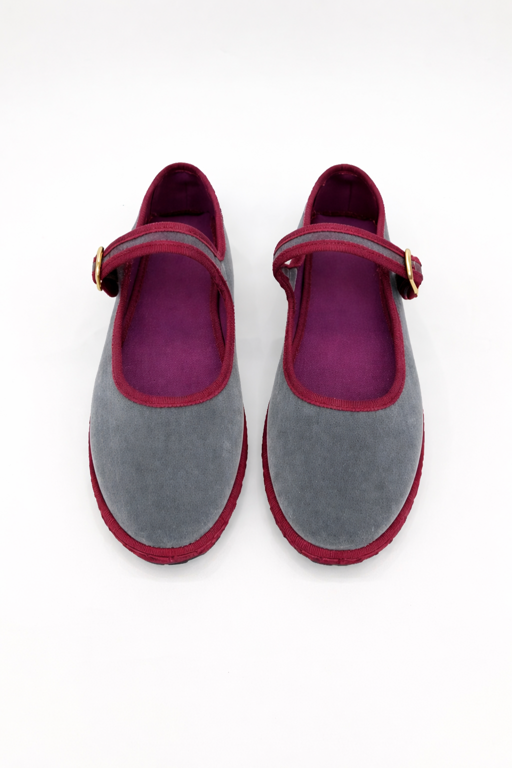 Madalena | Women Round Closed Toe Buckle Strap Mary Jane Ballet Flats