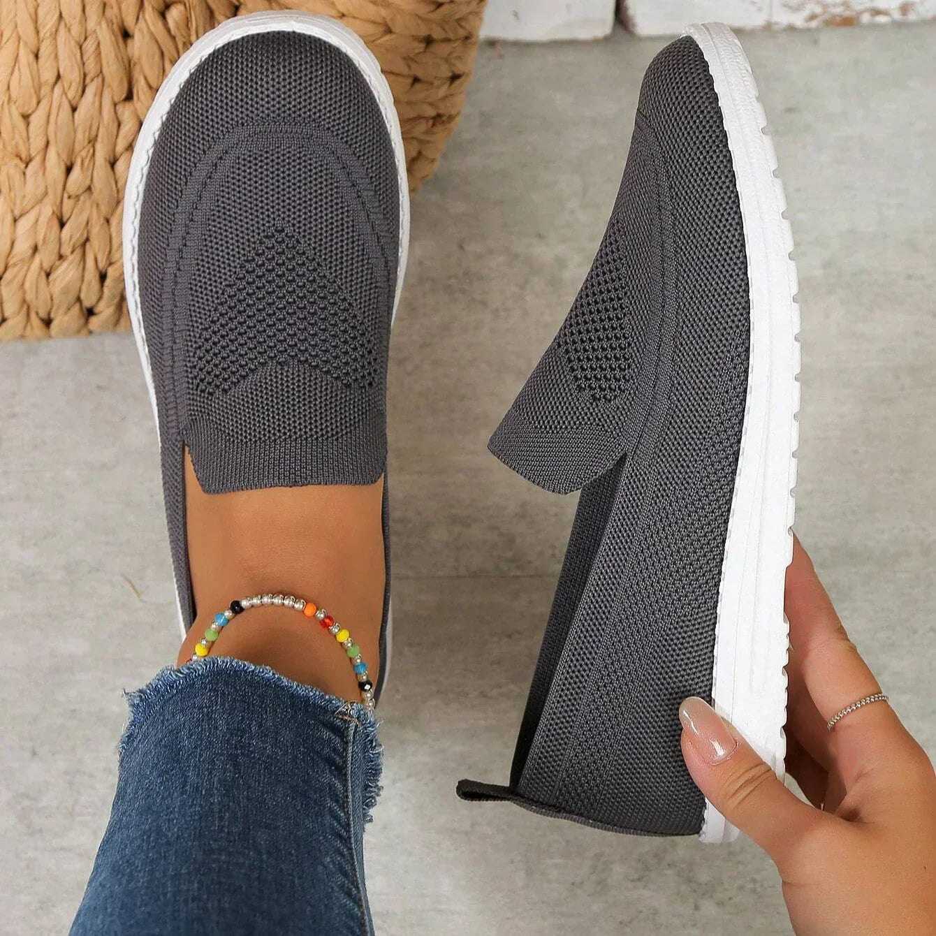 Verity | Women's Slip On Casual Walking Sneakers