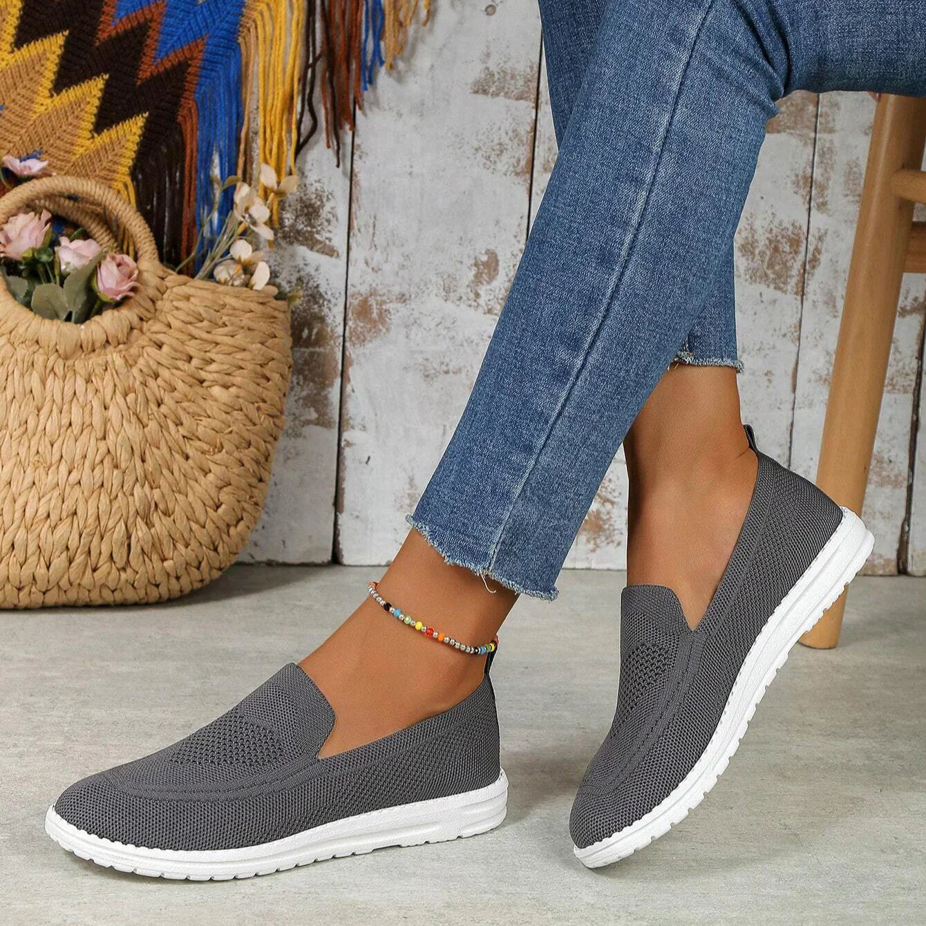 Verity | Women's Slip On Casual Walking Sneakers