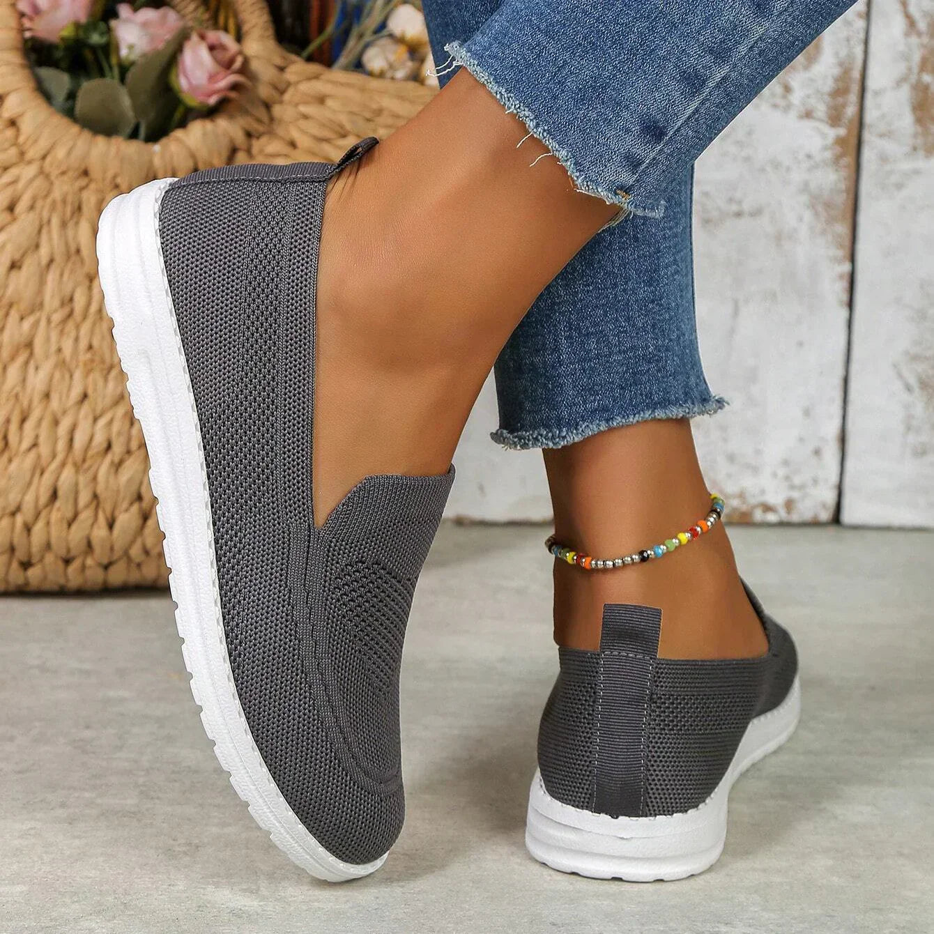 Verity | Women's Slip On Casual Walking Sneakers
