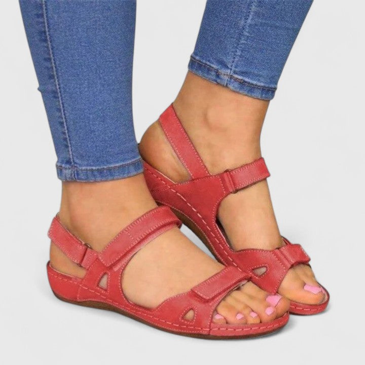 Julia | Women’s Orthopedic Comfort Fit Ankle Strap Sandals