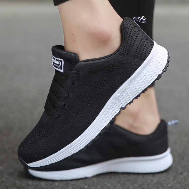 Ayla | Womens Lace Up Casual Walking Sneakers