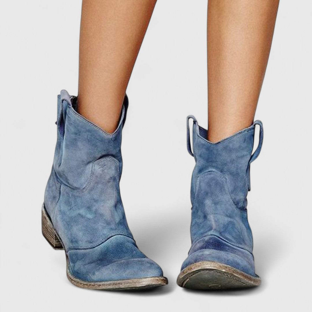 Rachel – Suede Ankle Boots