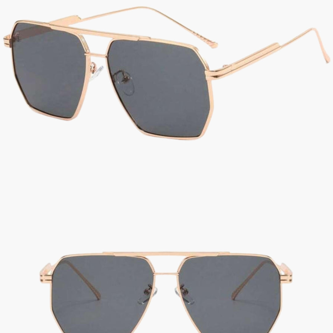 Women's Sunglasses with Polarized Lenses and Metal Frame