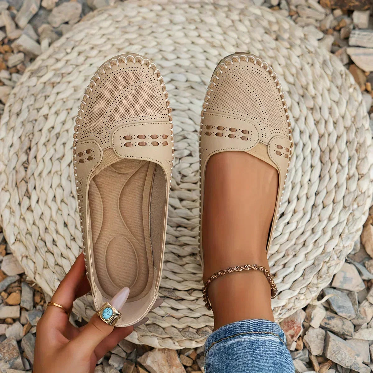 Inara | Women Stylish Orthopedic Casual Slip-On Shoes