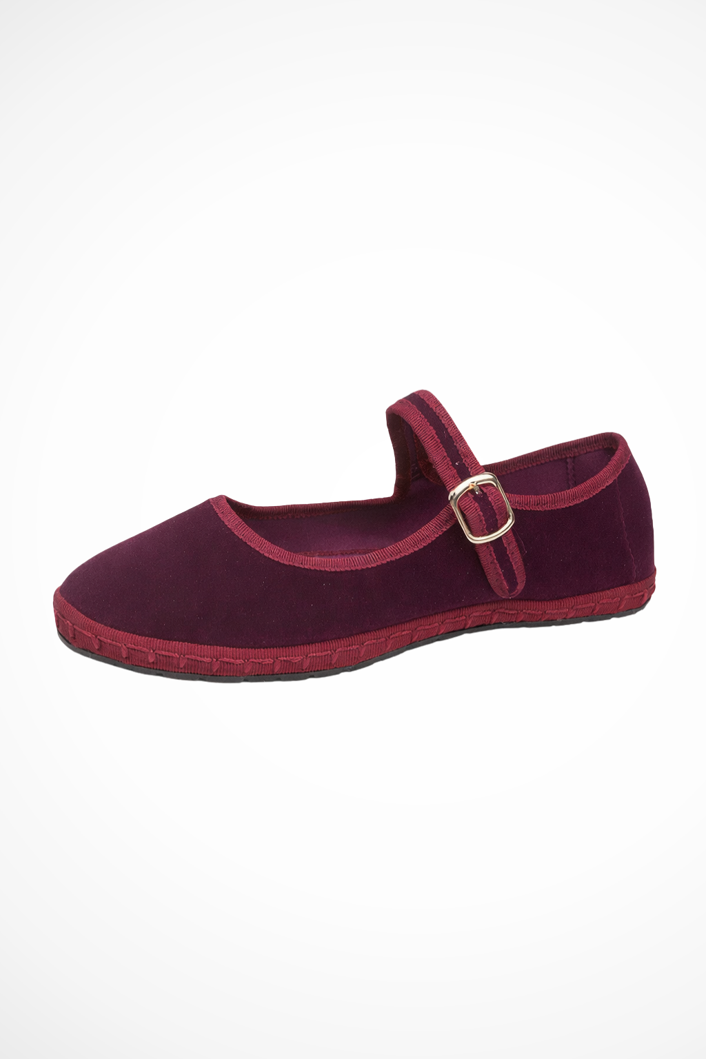 Madalena | Women Round Closed Toe Buckle Strap Mary Jane Ballet Flats