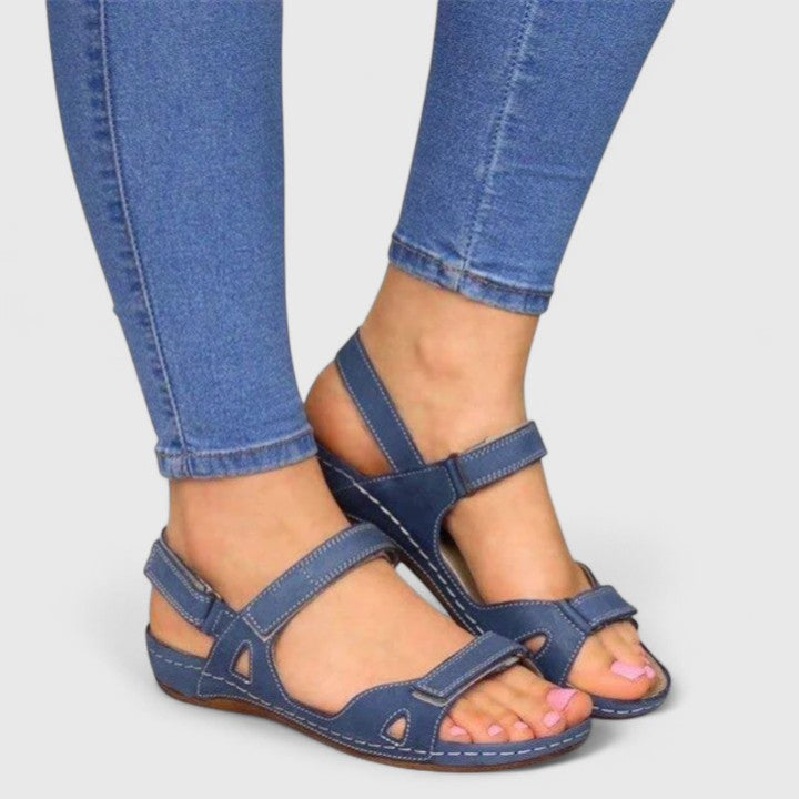 Julia | Women’s Orthopedic Comfort Fit Ankle Strap Sandals
