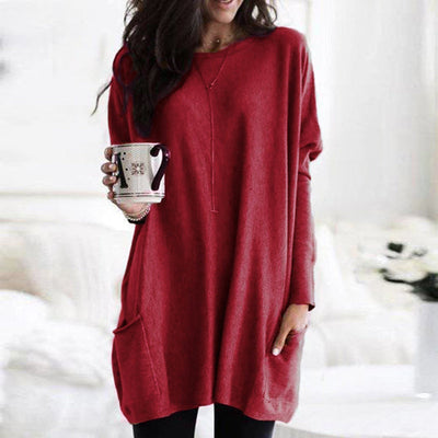 Maree - Oversized round neck jumper