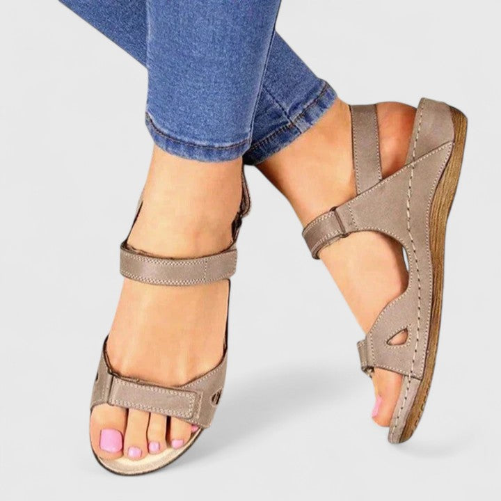 Julia | Women’s Orthopedic Comfort Fit Ankle Strap Sandals