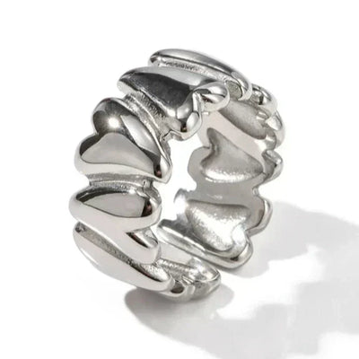 Hazel | Wrap-Around Heart Ring