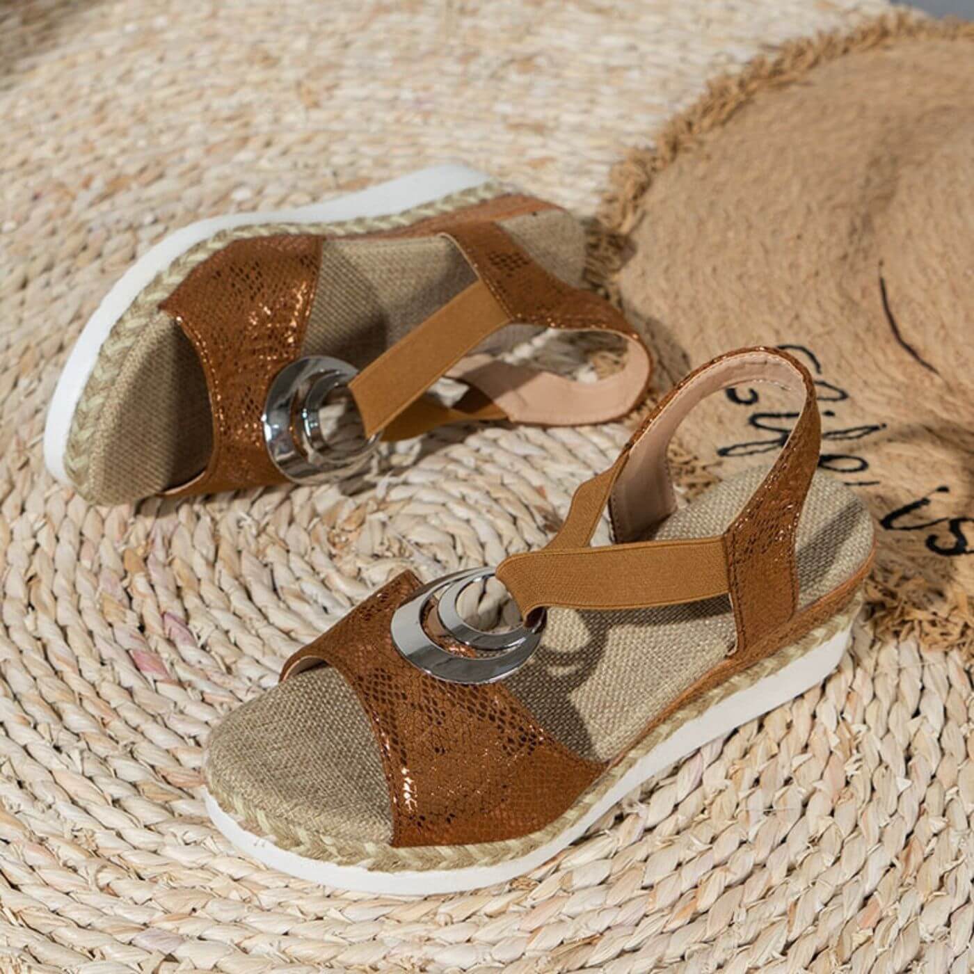 Priya | Women's Platform Ring Strap Sandals