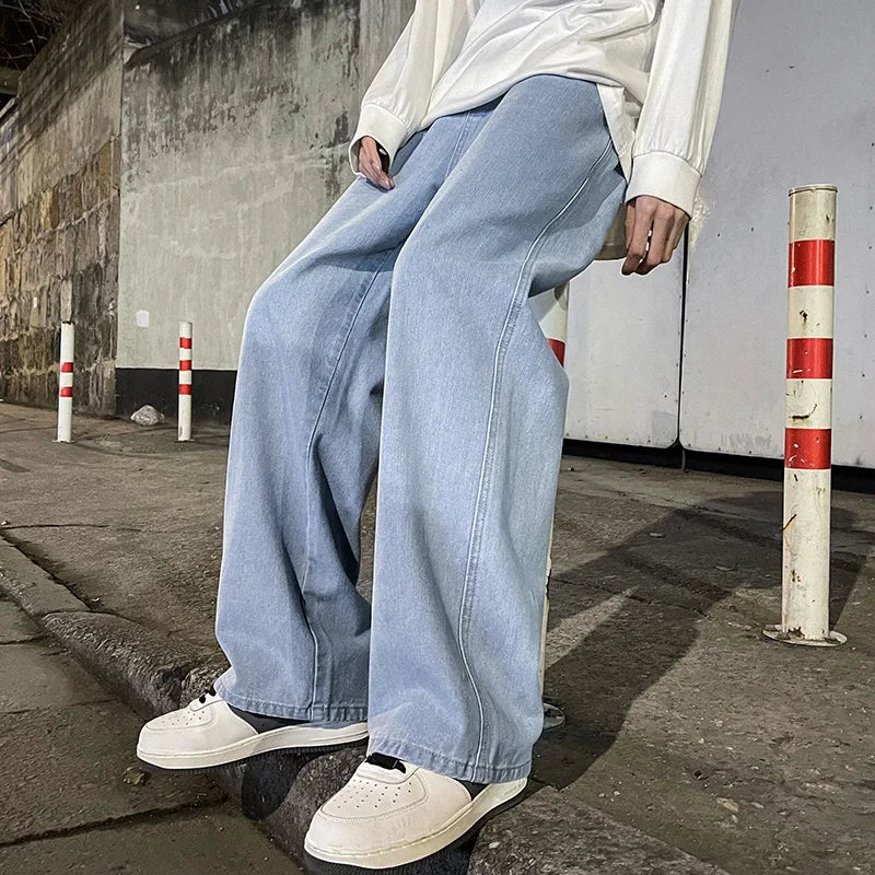 Kyle | Men’s Casual Baggy Wide Leg Jeans