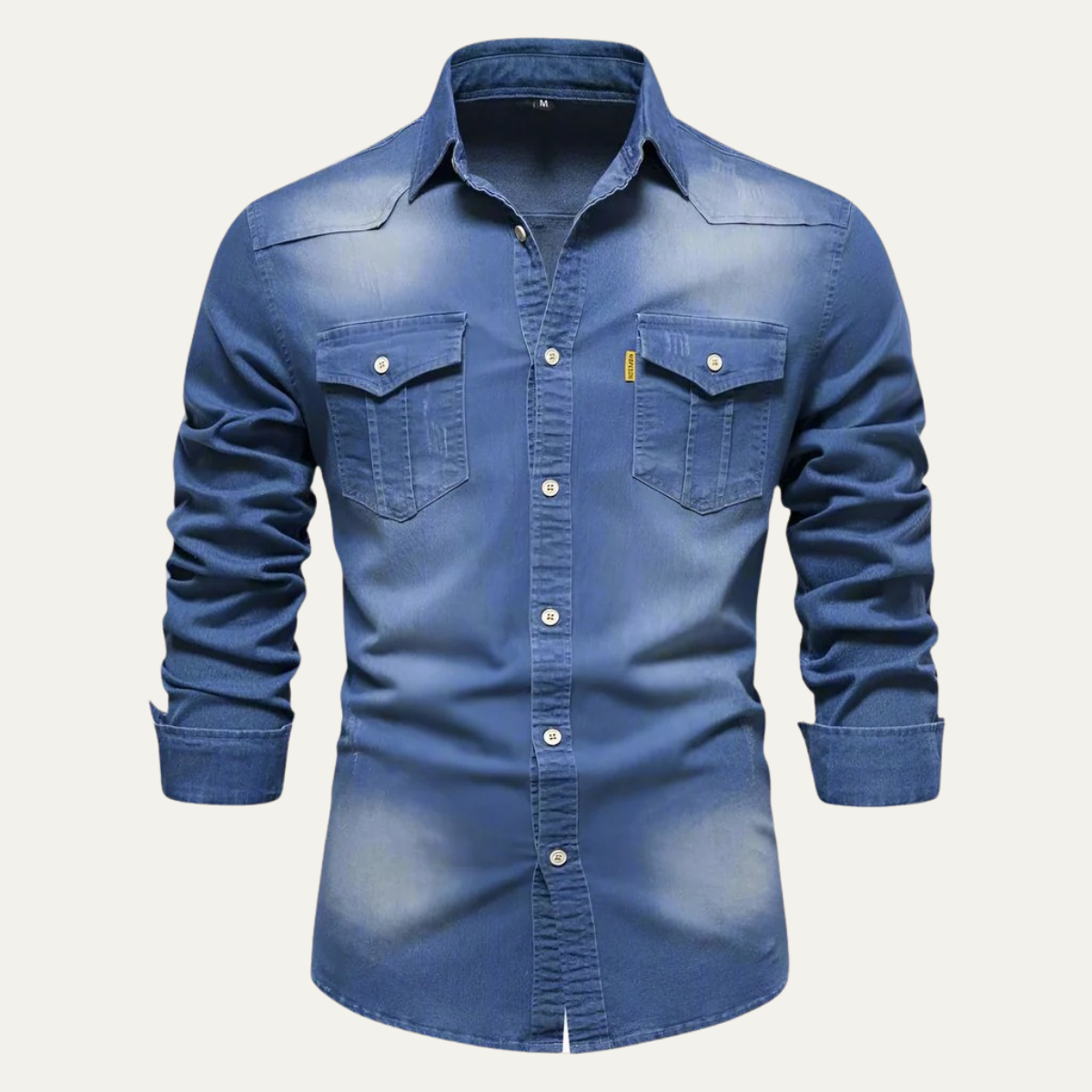 Ashlin | Men’s Denim Casual Shirt