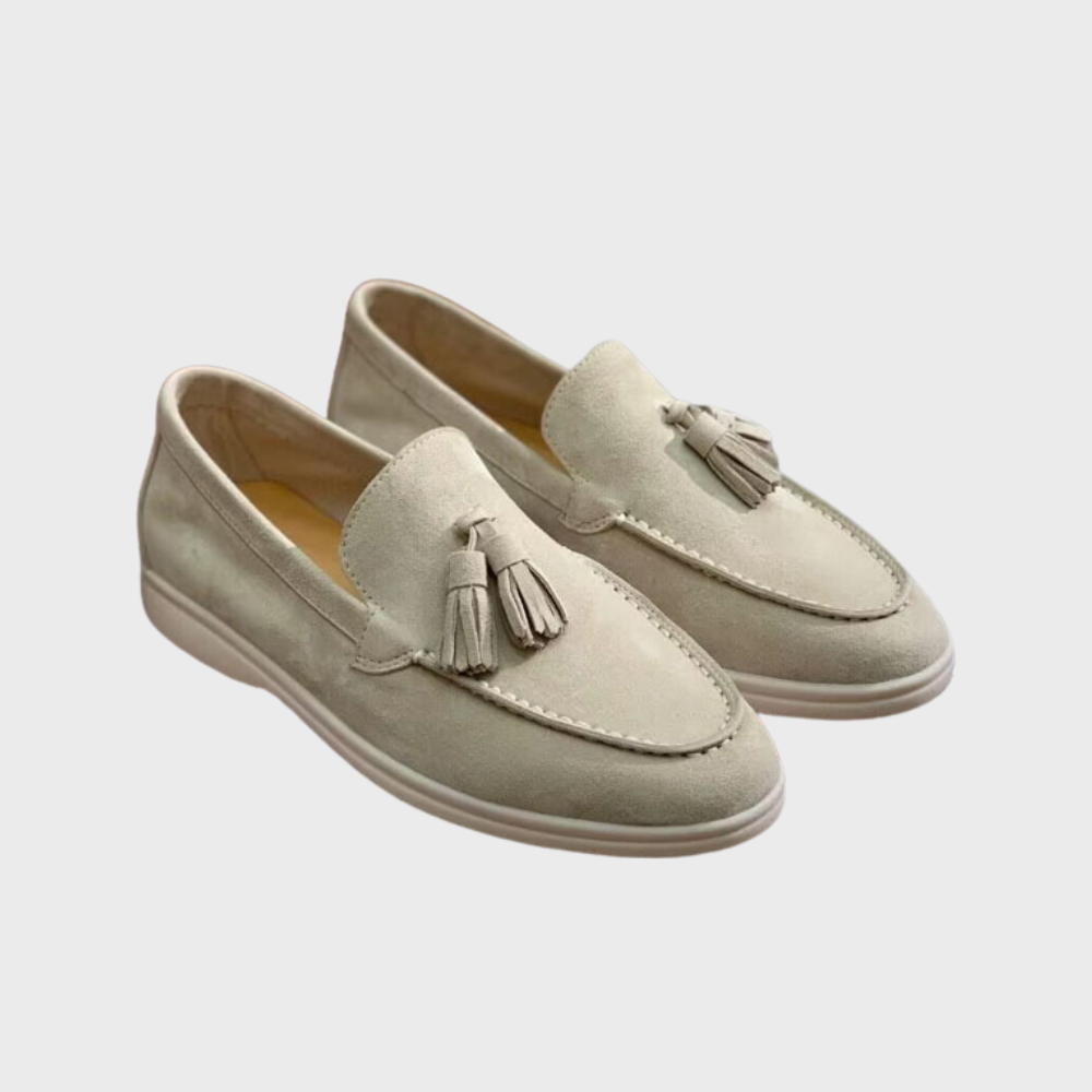 Benito | Men’s Suede Loafers Summer Soft Slip‑On Elegance