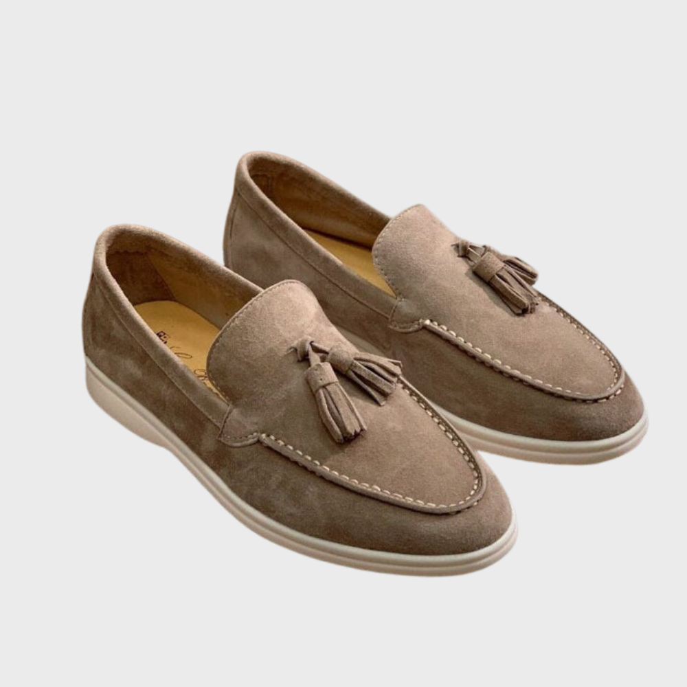 Benito | Men’s Suede Loafers Summer Soft Slip‑On Elegance