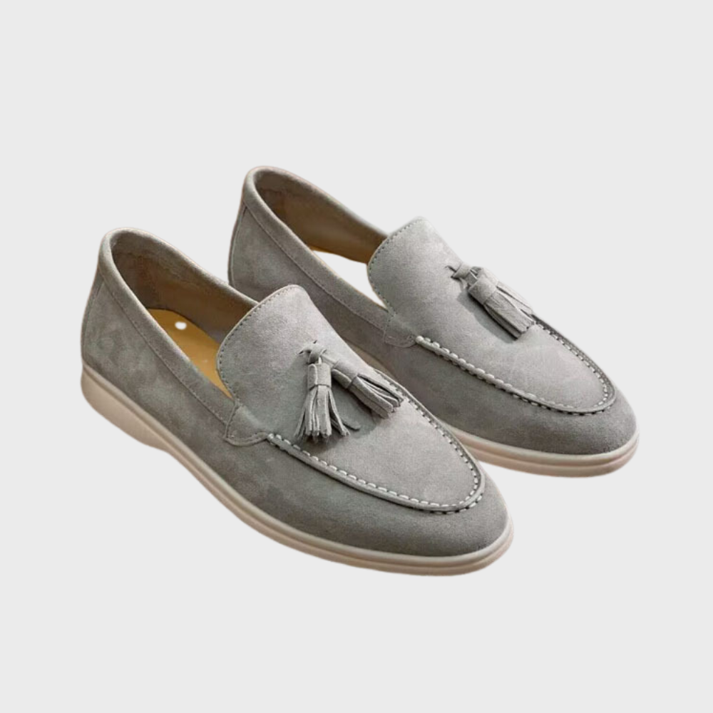 Benito | Men’s Suede Loafers Summer Soft Slip‑On Elegance