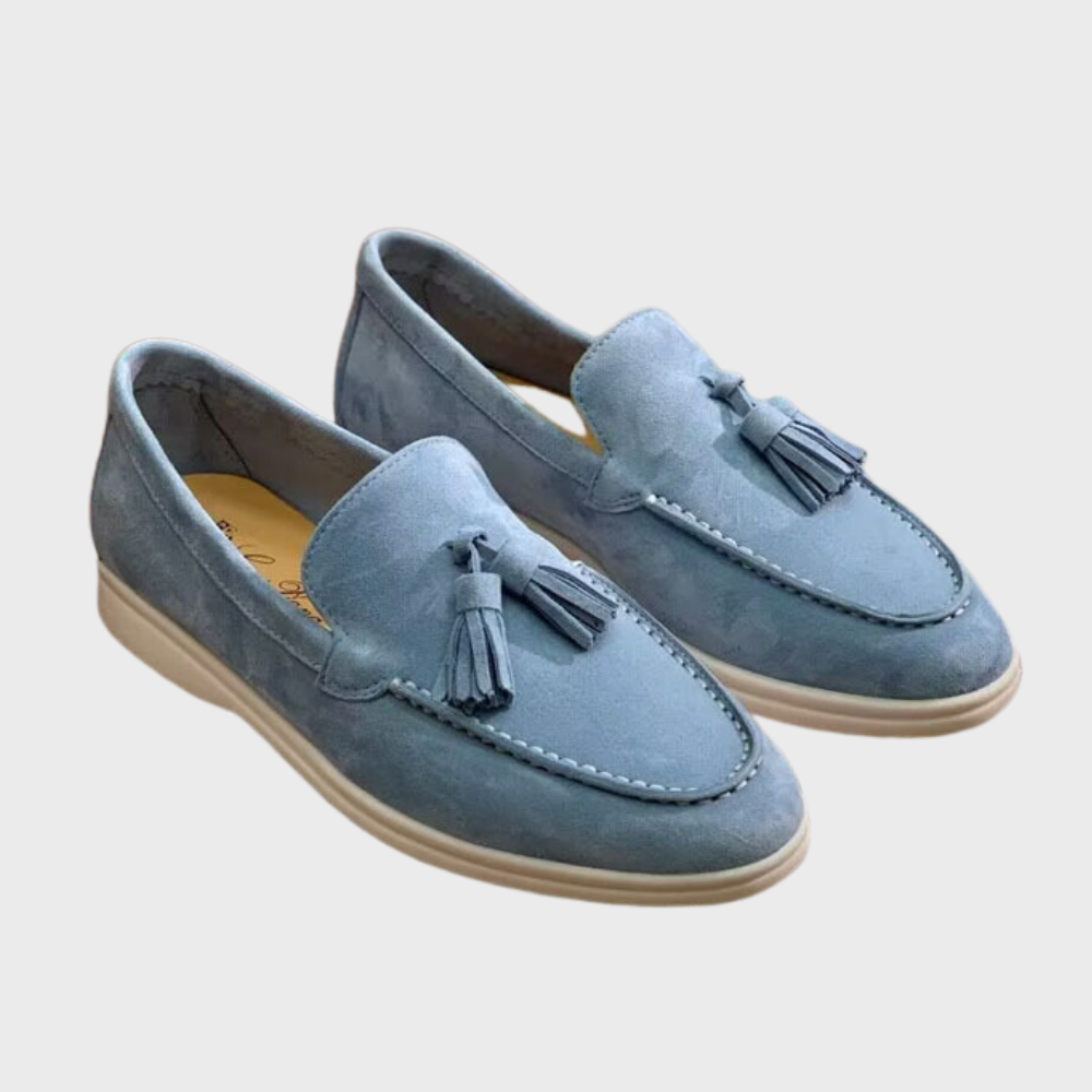 Benito | Men’s Suede Loafers Summer Soft Slip‑On Elegance