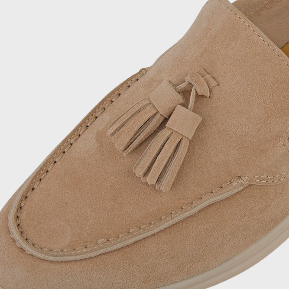 Benito | Men’s Suede Loafers Summer Soft Slip‑On Elegance