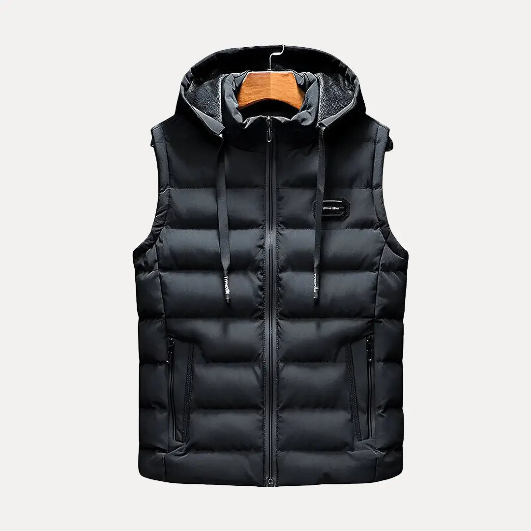 Edison | Men’s Luxury Hooded Vest