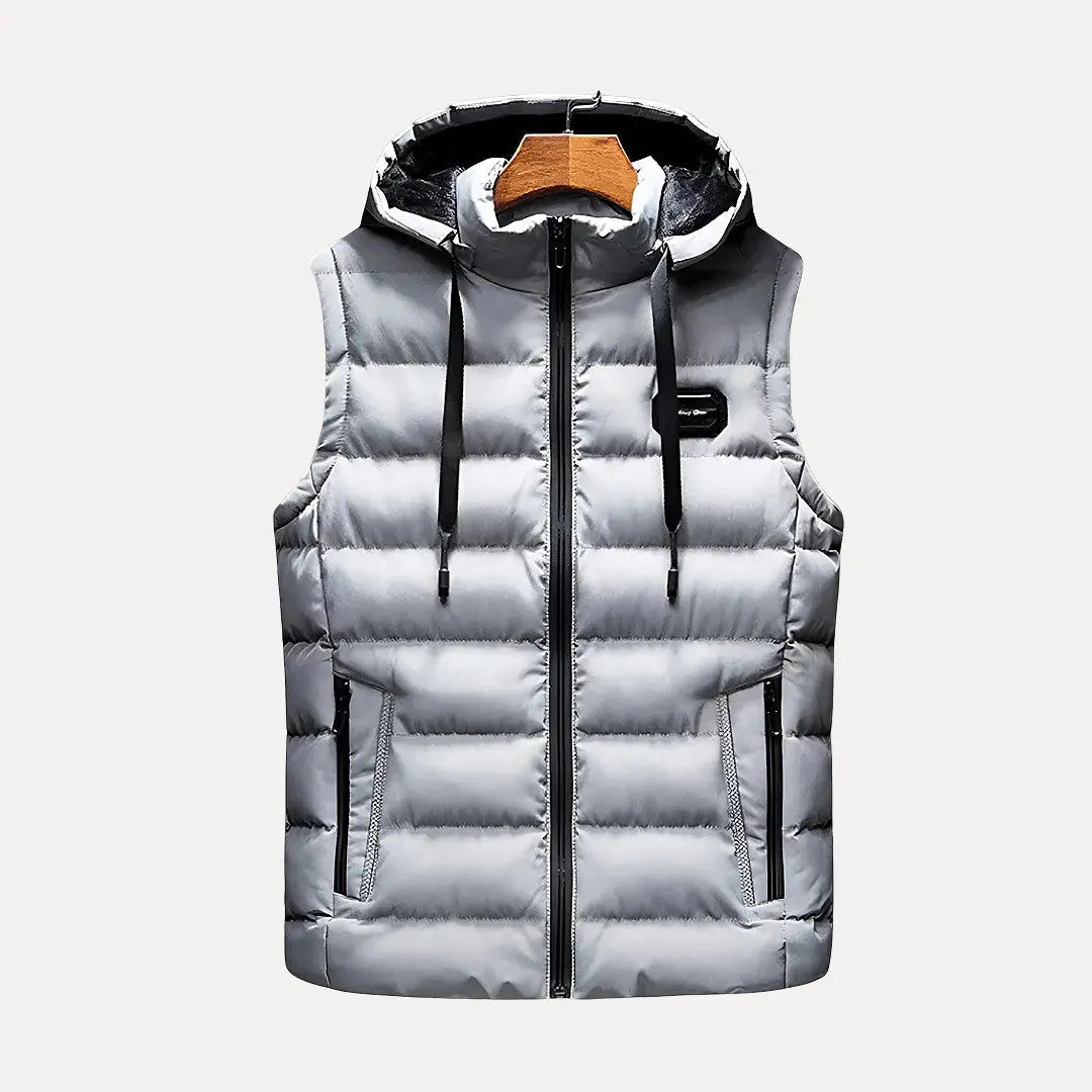 Edison | Men’s Luxury Hooded Vest