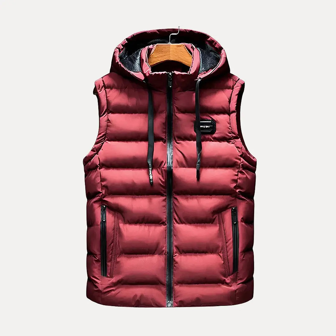 Edison | Men’s Luxury Hooded Vest