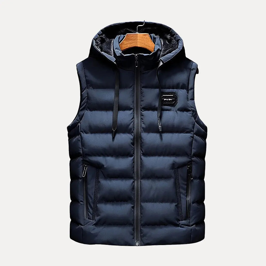 Edison | Men’s Luxury Hooded Vest