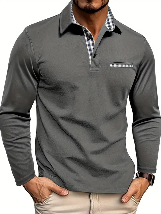Charel | Men’s Long-Sleeve Polo