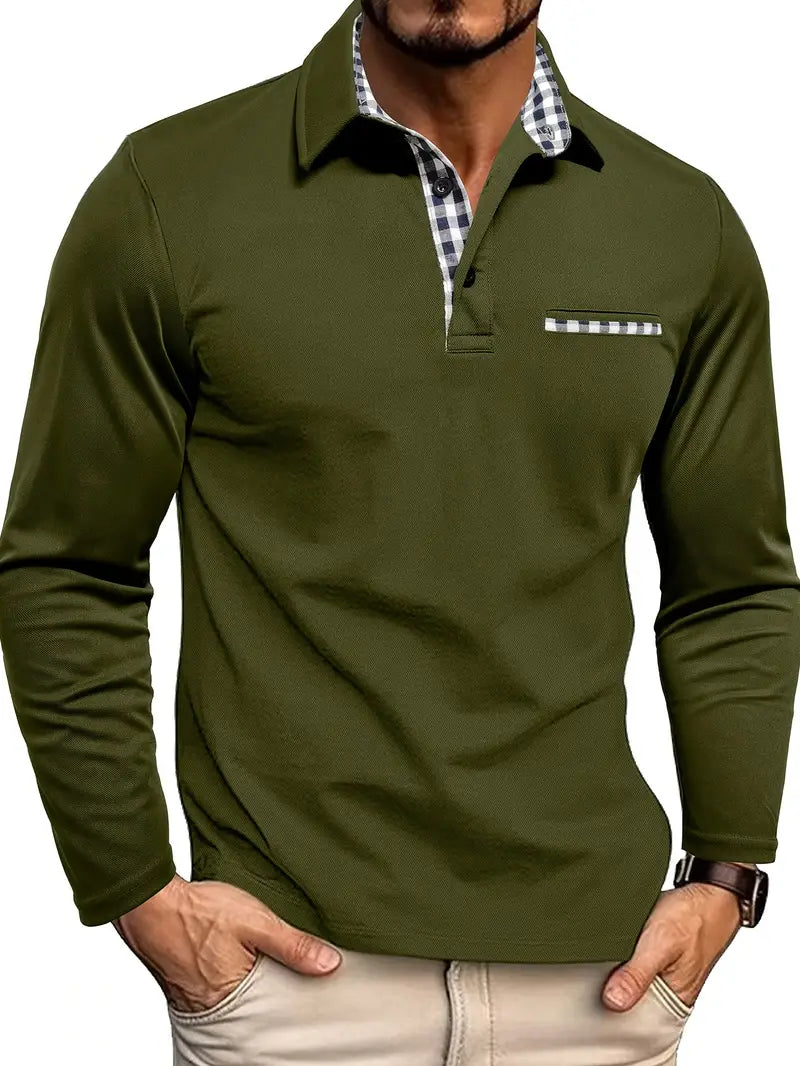 Charel | Men’s Long-Sleeve Polo