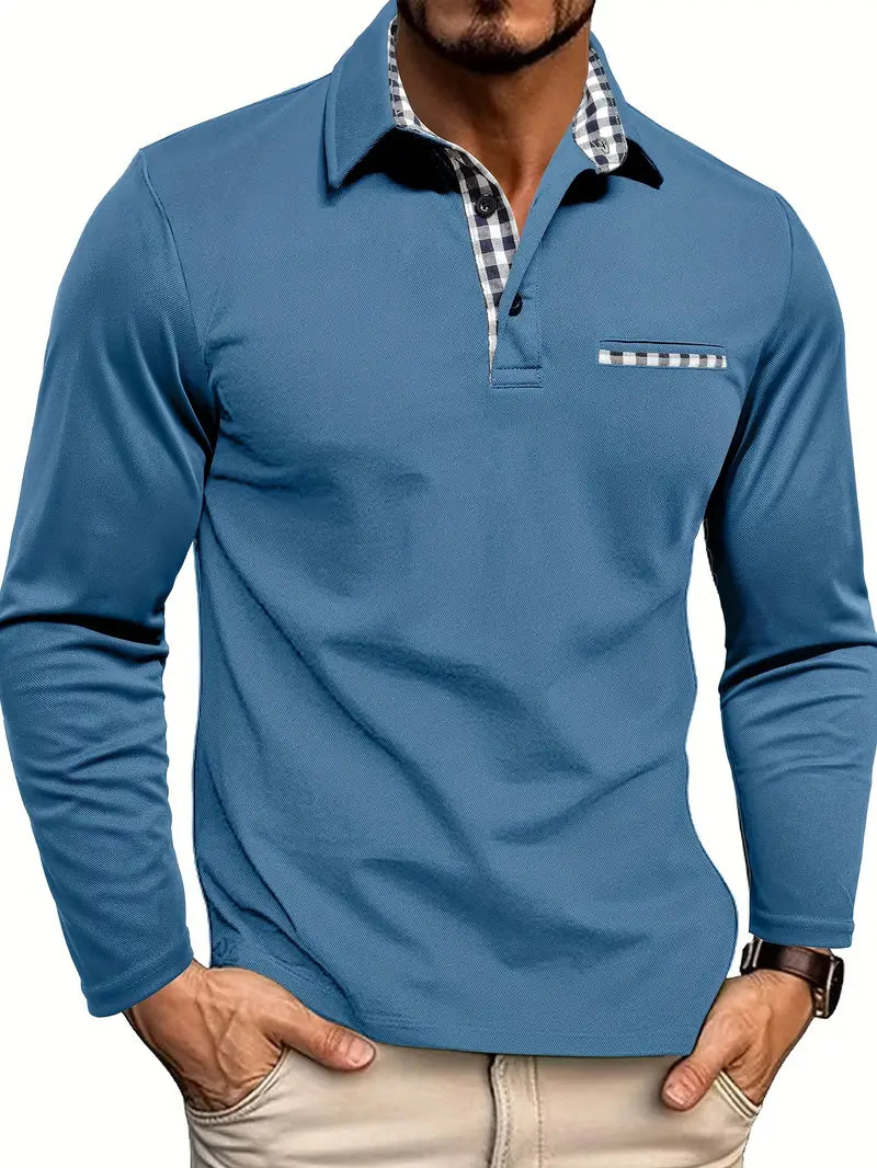 Charel | Men’s Long-Sleeve Polo