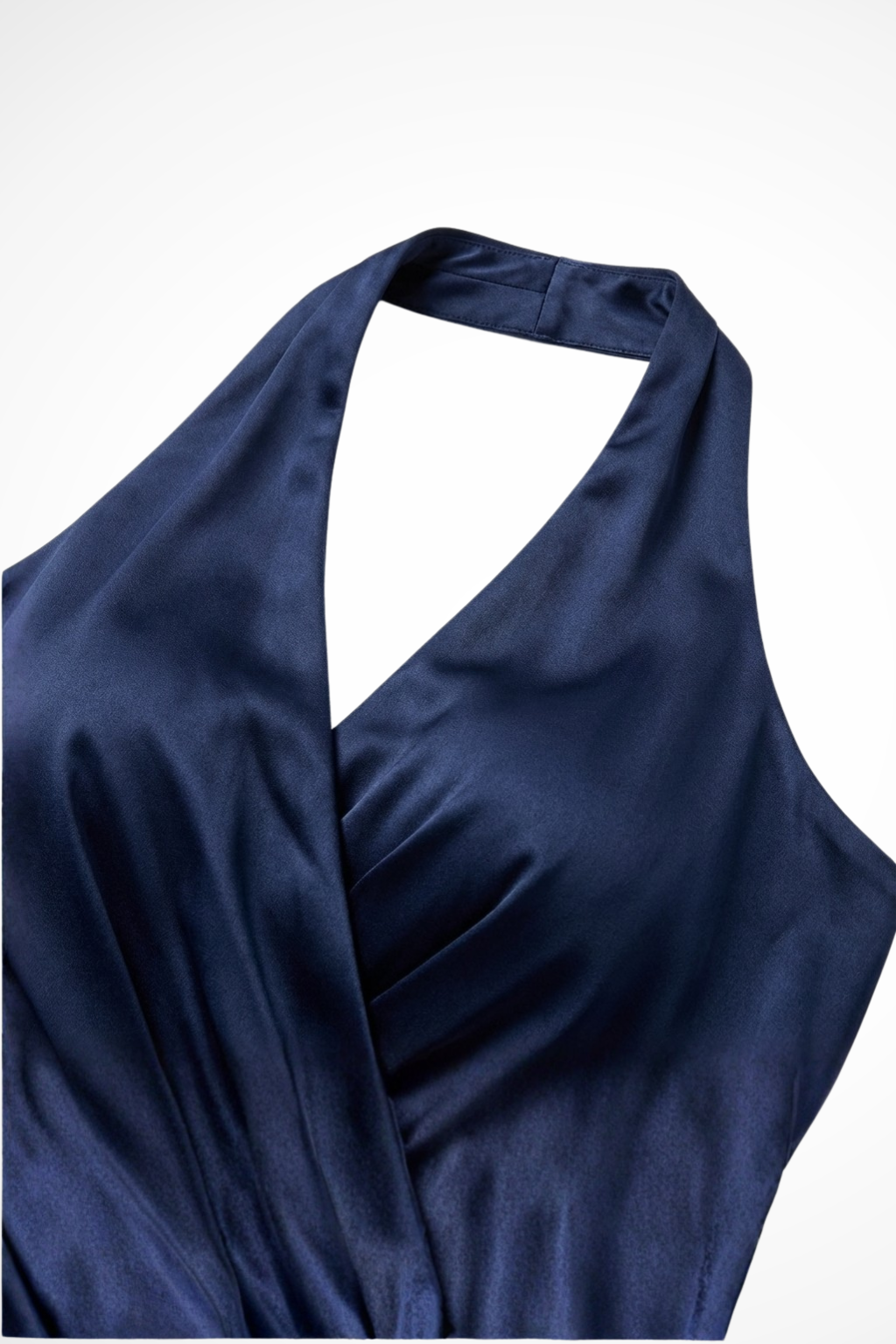 Emelia | Women Halter Satin Summer Wedding Guest Maxi Dress