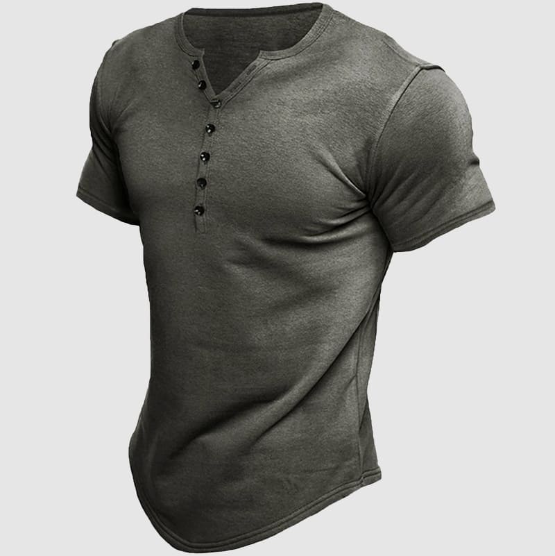 Lino | Men’s Short Sleeve Henley Shirt