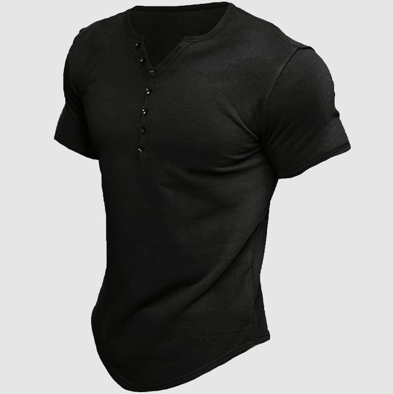 Lino | Men’s Short Sleeve Henley Shirt