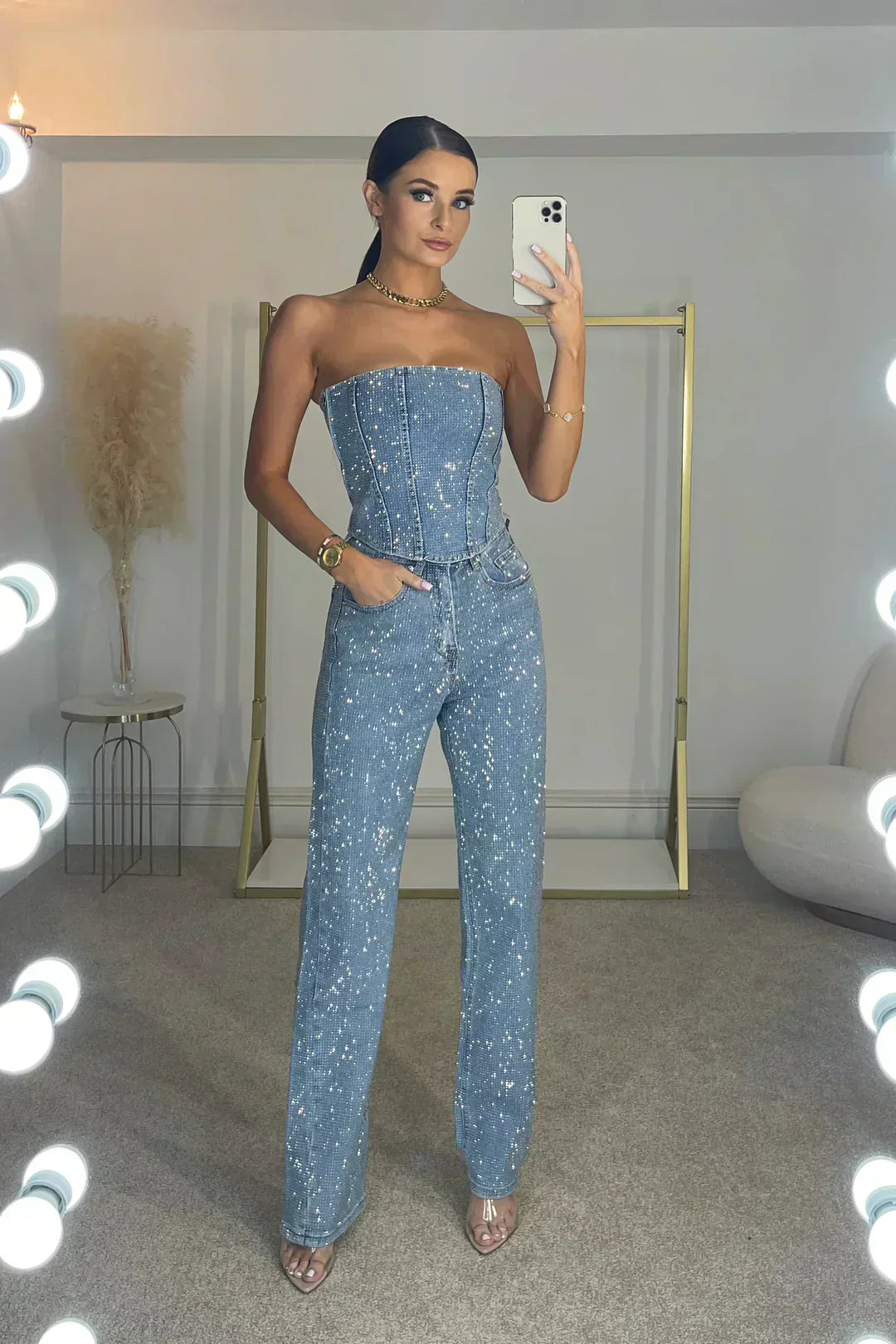 Kyline | Women’s Strapless Jumpsuit