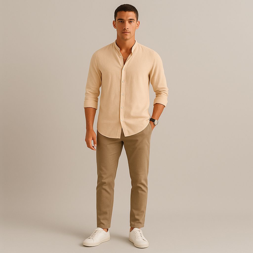 Lario | Men’s Linen Casual Shirt