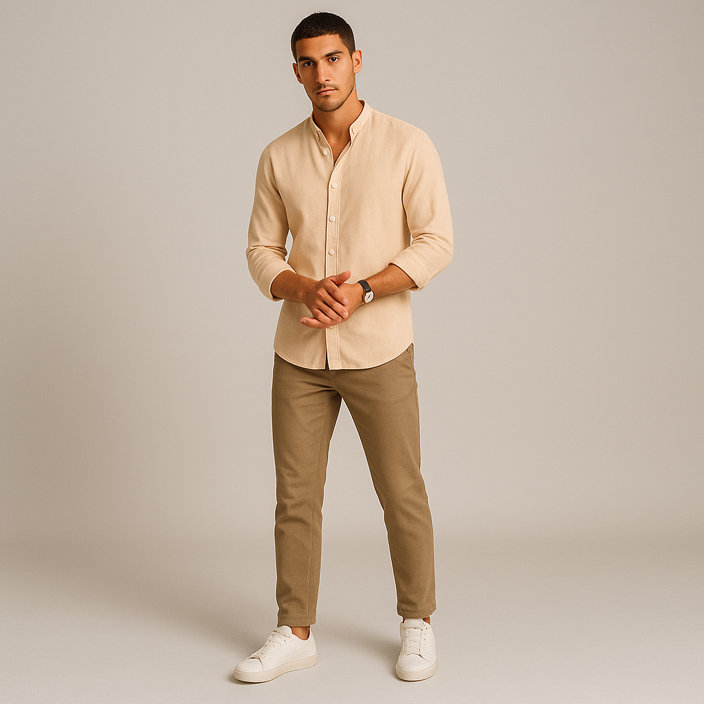 Lario | Men’s Linen Casual Shirt