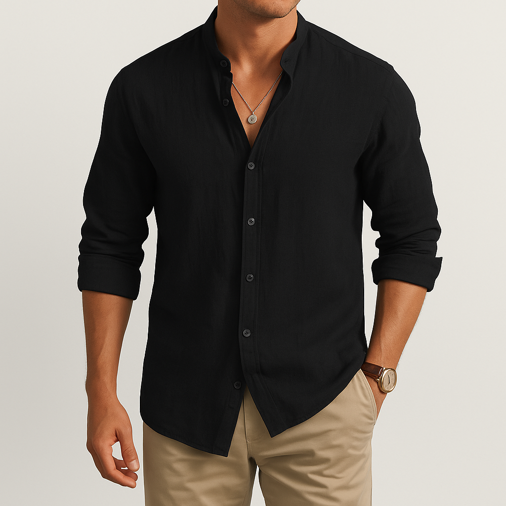 Lario | Men’s Linen Casual Shirt