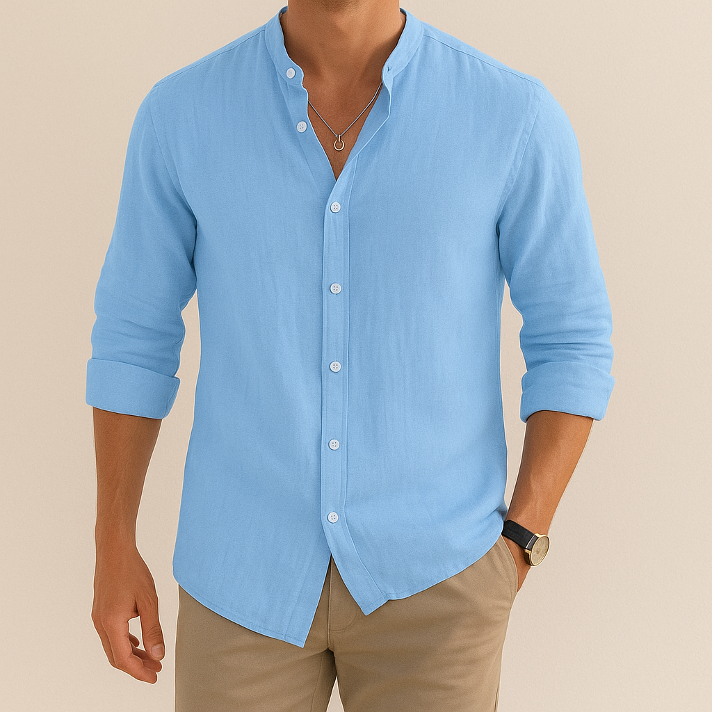 Lario | Men’s Linen Casual Shirt