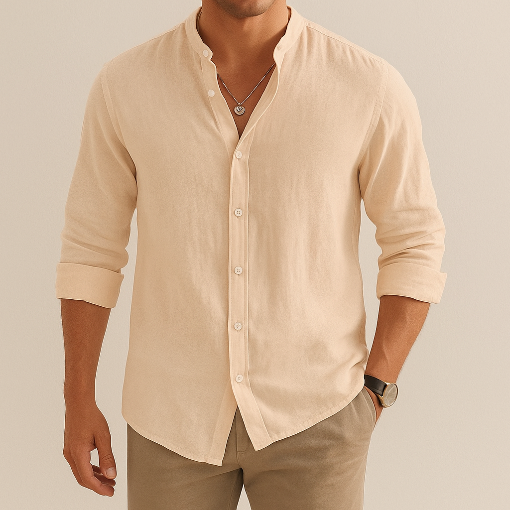 Lario | Men’s Linen Casual Shirt